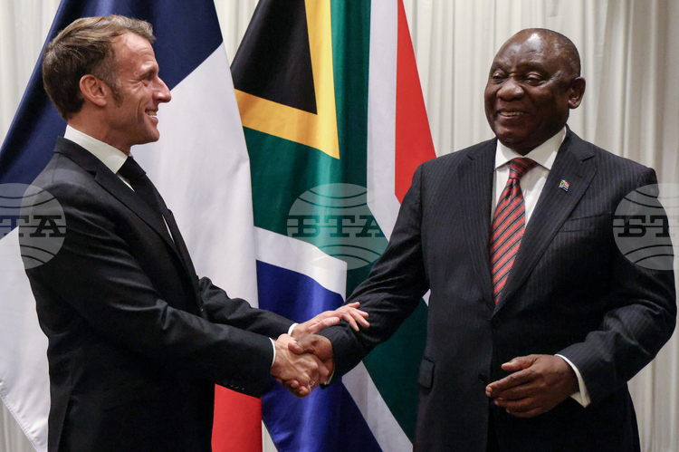 Президентът на Франция Еманюел Макрон бе приет днес в Република