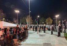 Протести в Белград