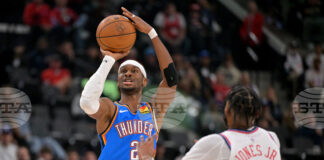 Шай Гилджъс-Алекзандър записа дабъл-дабъл и Оклахома Сити надви ЛА Клипърс за рекордната си осма победа от началото на сезона в НБА