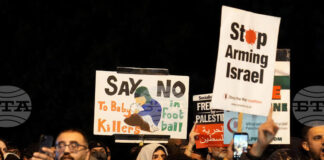 Шестима души бяха арестувани близо до футболния стадион "Вила Парк" в Бирмингам