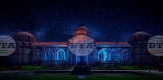 Сметната палата отбелязва своята 145-годишнина с 3D мапинг на фасадата на Регионалния исторически музей в София