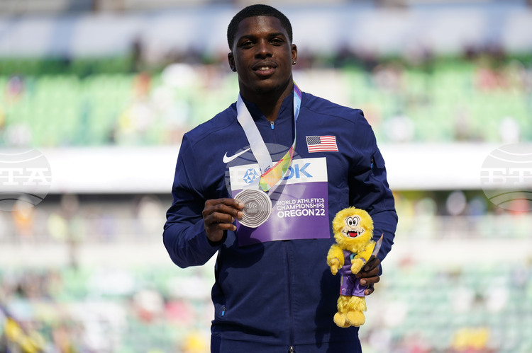 СподелиМарвин Брейси който спечели сребърен медал в спринта на 100