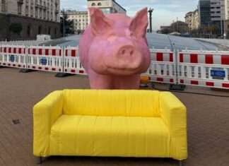 След розовото прасе и Диван Диван Диван Диван