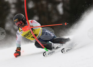 Алберт Попов даде 18-о време в първия манш на слалома в Алта Бадия, Калин Златков се нареди 61-и