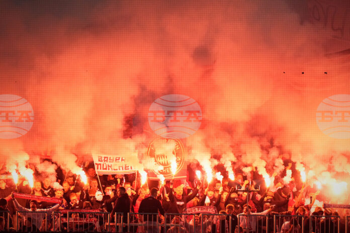 Байерн бе глобен с 116 000 евро и частично затваряне Байерн бе глобен с 116 000 евро и частично затваряне на стадиона от УЕФА