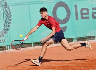 Динко Динев отпадна на четвъртфиналите на сингъл на турнир по тенис в Анталия