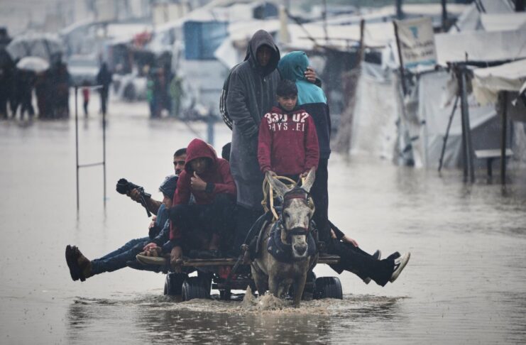 Наводнение в Газа