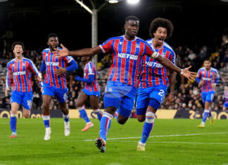 Кристъл Палас достигна до успех срещу Фулъм Кристъл Палас достигна до успех срещу Фулъм