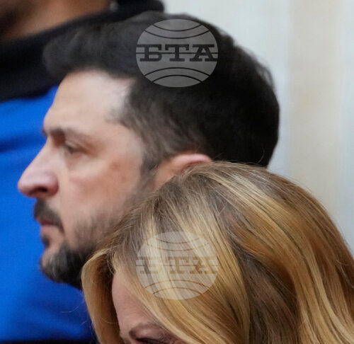 ОБНОВЕНА Мелони прие Зеленски в Рим