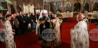 Патриарх Даниил възглави празничното богослужение за Бъдни вечер, което започна в катедралата "Св. Александър Невски"