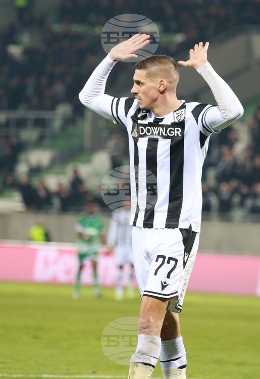 Попадението на Кирил Десподов срещу Лудогорец бе избрано от феновете на ПАОК за най-красив гол на месец декември