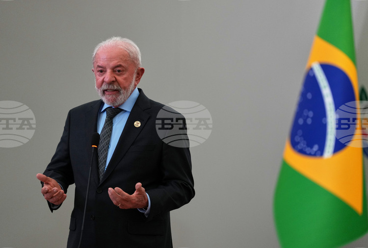 Президентът на Бразилия Луиз Инасио Лула да Силва обяви днес