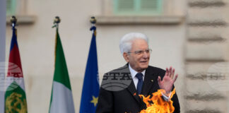 Президентът на Италия изрази надежда, че Зимните олимпийски игри в Кортина д’Ампецо ще могат да спрат агресиите и варварството.