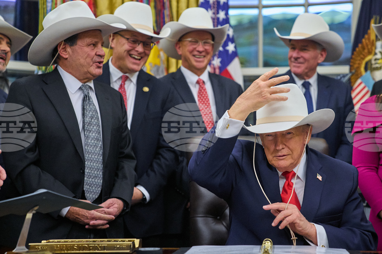 Президентът на САЩ Доналд Тръмп прие отбора по хокей на