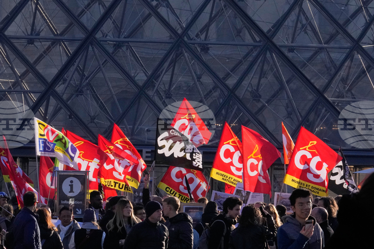 Работниците в Лувъра взеха решение днес да обявят стачка заради