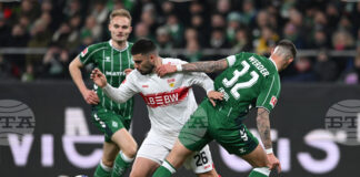 Щутгарт постигна категоричен успех при гостуването си на Вердер (Бремен) в последната среща от кръга в Бундеслигата