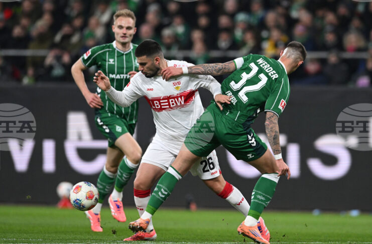 Щутгарт постигна категоричен успех при гостуването си на Вердер (Бремен) в последната среща от кръга в Бундеслигата