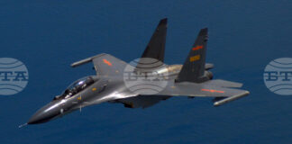 Тайван потвърди, че повече от 200 китайски военни самолета са участвали във военните учения