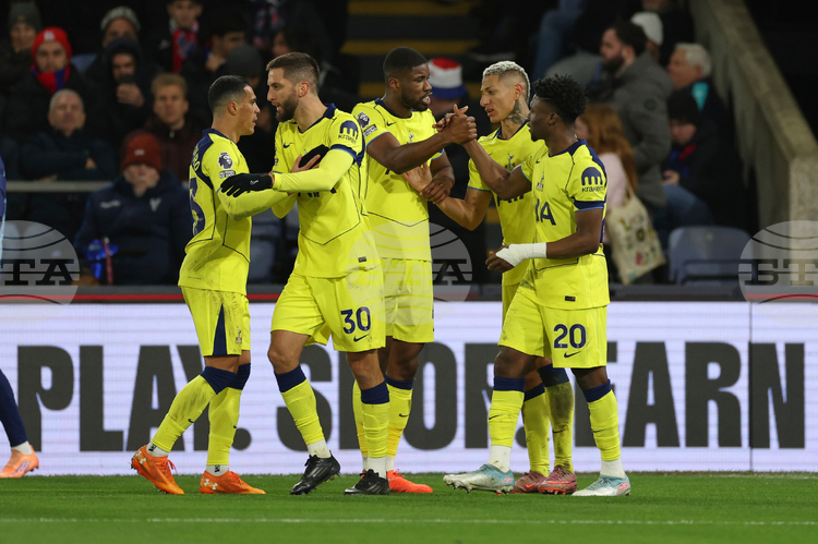 Тотнъм успя да надвие Кристъл Палас с 1 0 в