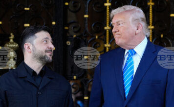 Тръмп посрещна Зеленски за преговори в Маями; заяви че Русия и Украйна искат мир Тръмп посрещна Зеленски за преговори в Маями; заяви че Русия и Украйна искат мир