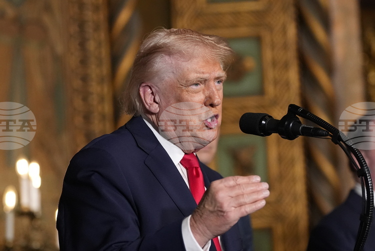 Президентът на Съединените щати Доналд Тръмп обяви днес че е