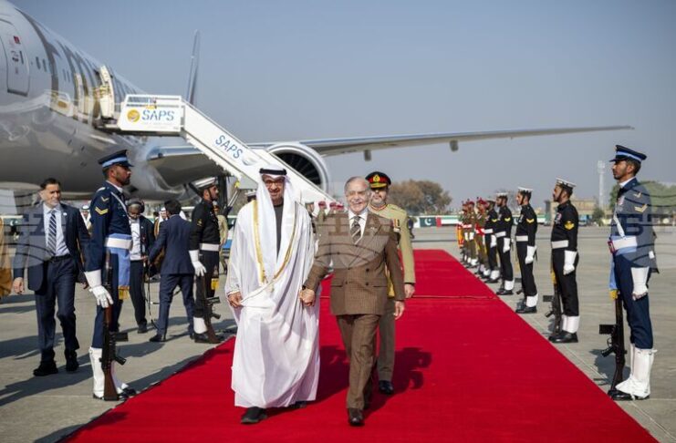 УАМ: Президентът на ОАЕ направи официално посещение в Пакистан