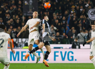 Удинезе измъкна точка от Лацио с гол в добавеното време