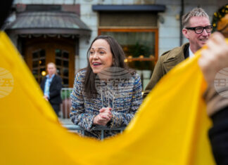 Венецуелската носителка на Нобелова награда за мир заяви, че се стреми към мирен преход след Мадуро Венецуелската носителка на Нобелова награда за мир заяви, че се стреми към мирен преход след Мадуро