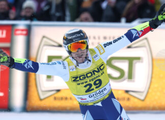 Ян Забистран спечели супергигантския слалом във Вал Гардена и донесе първа победа за Чехия за Световната купа в алпийските ски при мъжете