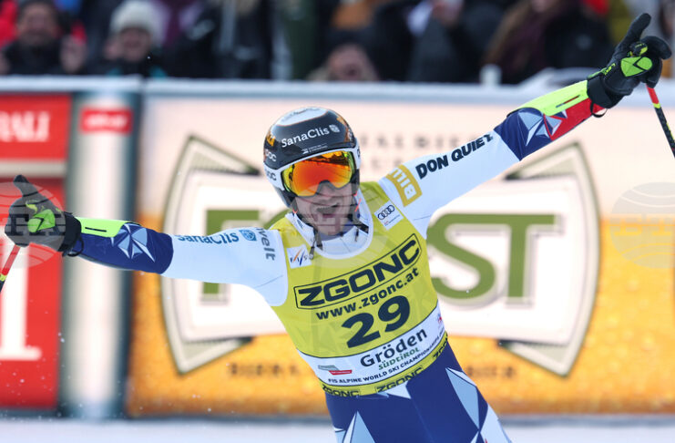 Ян Забистран спечели супергигантския слалом във Вал Гардена и донесе първа победа за Чехия за Световната купа в алпийските ски при мъжете