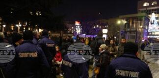 Задържани са 30 души на протеста в центъра на София