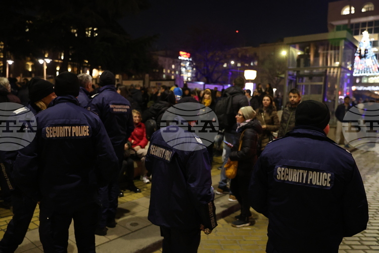 По време на демонстрациите тази вечер в София няма съобщения