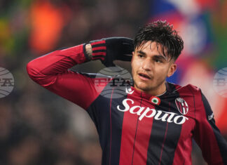 Защитаващият трофея си тим на Болоня се класира за четвъртфиналите в турнира за Купата на Италия