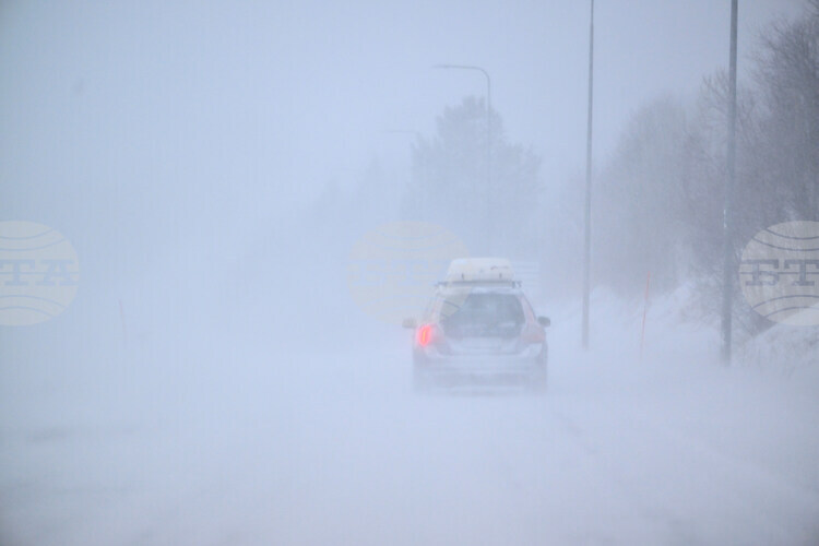 Зимна буря остави без ток десетки хиляди хора в Швеция