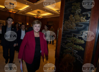 Управляващият директор на Международния валутен фонд (МВФ) Кристалина Георгиева.