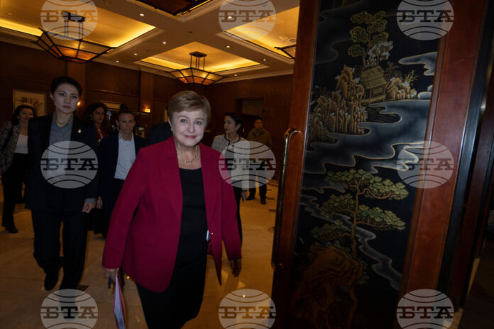 Управляващият директор на Международния валутен фонд (МВФ) Кристалина Георгиева.