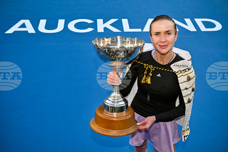 Елина Свитолина триумфира на турнира по тенис в Окланд и взе 19-а титла в кариерата си
