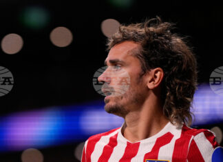 Гол на Антоан Гризман прати Атлетико Мадрид в четвъртфиналите за Купата на Испания