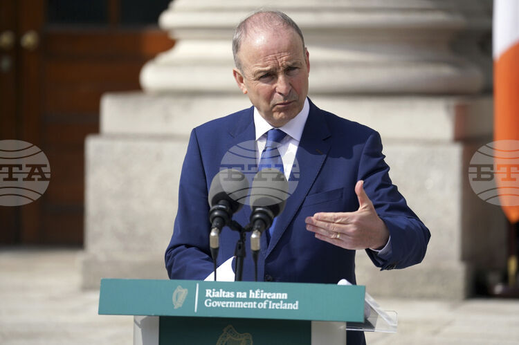 Ирландският министър председател Михол Мартин ще посети Китай утре съобщава