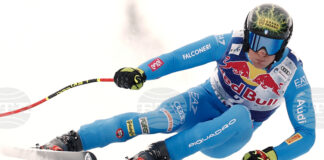 Италианецът Джовани Францони записа втора победа в кариерата си в Световната купа по ски алпийски дисциплини след триумф в спускането в Кицбюел