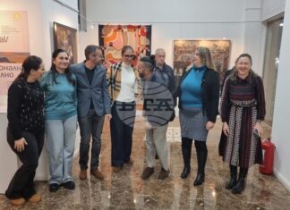 Изложбата „Национално/локално” на Художествена галерия - Казанлък беше открита тази вечер в Българския културно-информационен център в Скопие