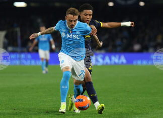 Крилото на Наполи Ноа Ланг ще играе под наем до края на сезона в турския Галатасарай