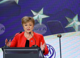 Кристалина Георгиева за въвеждането на еврото: България не само ще пожъне икономически ползи, но и ще допринесе за формирането на бъдещето на Европа Кристалина Георгиева за въвеждането на еврото: България не само ще пожъне икономически ползи, но и ще допринесе за формирането на бъдещето на Европа