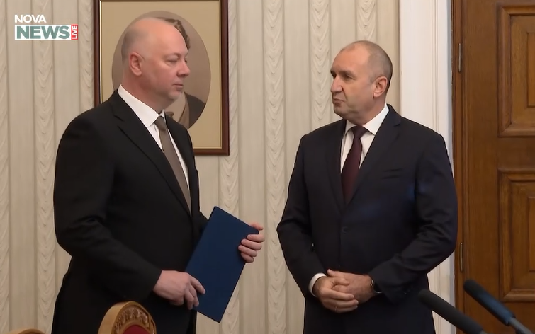 Росен Желязков и Румен Радев