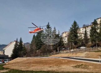 Медицински хеликоптер транспортира тежко пострадал мъж от родопското село Гела към София Медицински хеликоптер транспортира тежко пострадал мъж от родопското село Гела към София