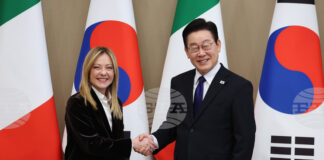 Мелони и И Дже-мьон обсъдиха двустранното сътрудничество между Италия и Южна Корея по време на среща в Сеул