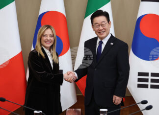 Мелони и И Дже-мьон обсъдиха двустранното сътрудничество между Италия и Южна Корея по време на среща в Сеул