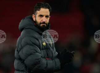 Мениджърът на Манчестър Юнайтед Рубен Аморим настоя, че не е имало разговори за трансфери през януари Мениджърът на Манчестър Юнайтед Рубен Аморим настоя, че не е имало разговори за трансфери през януари