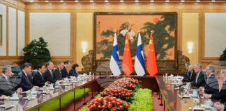 ОБНОВЕНА Китайският президент Си прие финландския премиер Орпо; надява се Финландия да има конструктивна роля в отношенията между Пекин и ЕС