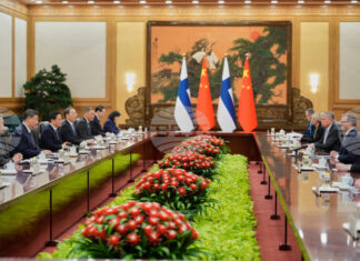 ОБНОВЕНА Китайският президент Си прие финландския премиер Орпо; надява се Финландия да има конструктивна роля в отношенията между Пекин и ЕС